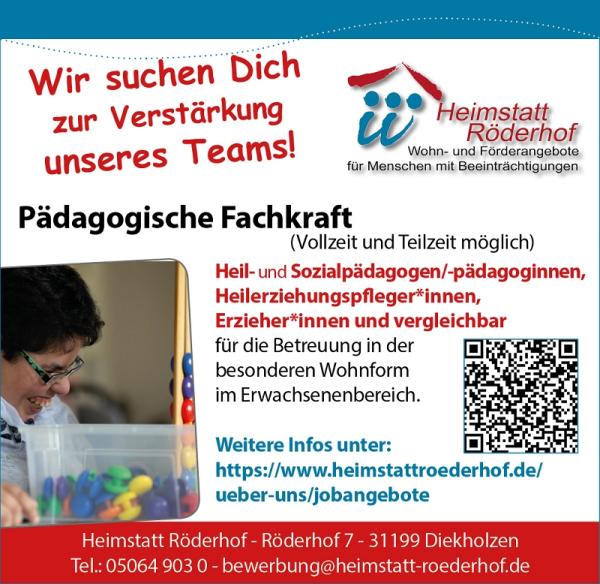 Fachkraft WfE